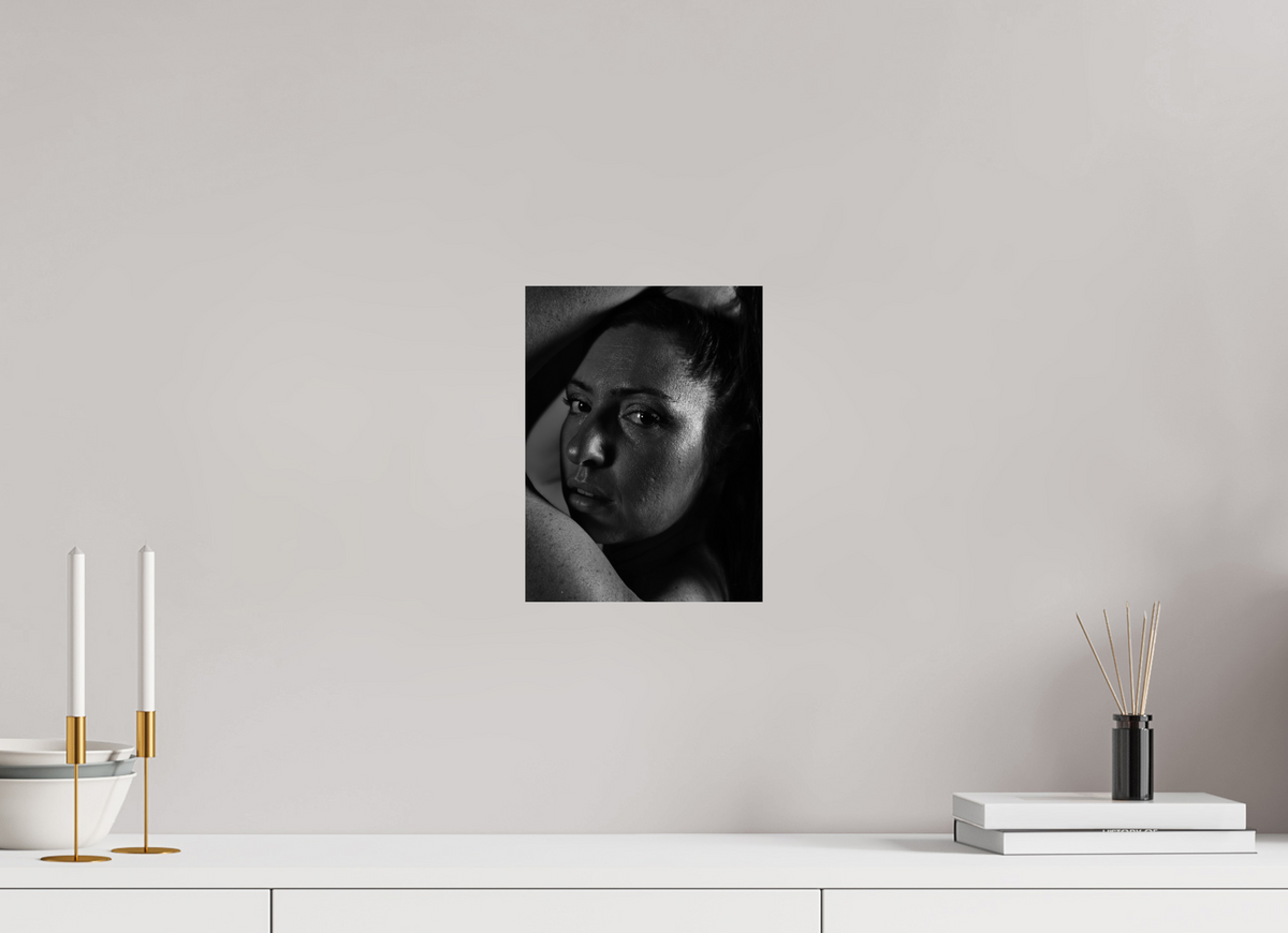 21 x 28 cm, Fine Art Print Portrait in Shadow II – Fine Art Print