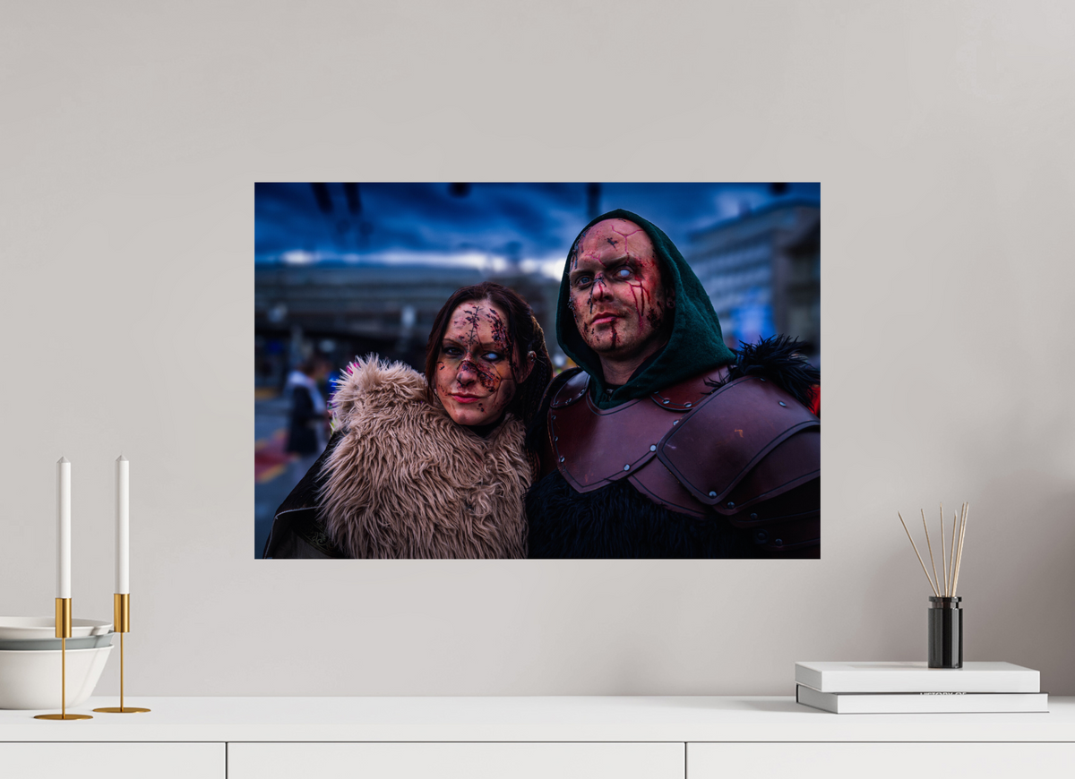 60 x 40 cm, Fine Art Print Alpine Folklore Portrait I – Fine Art Print